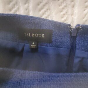 Tablots Blue Pencil Skirt Size 4